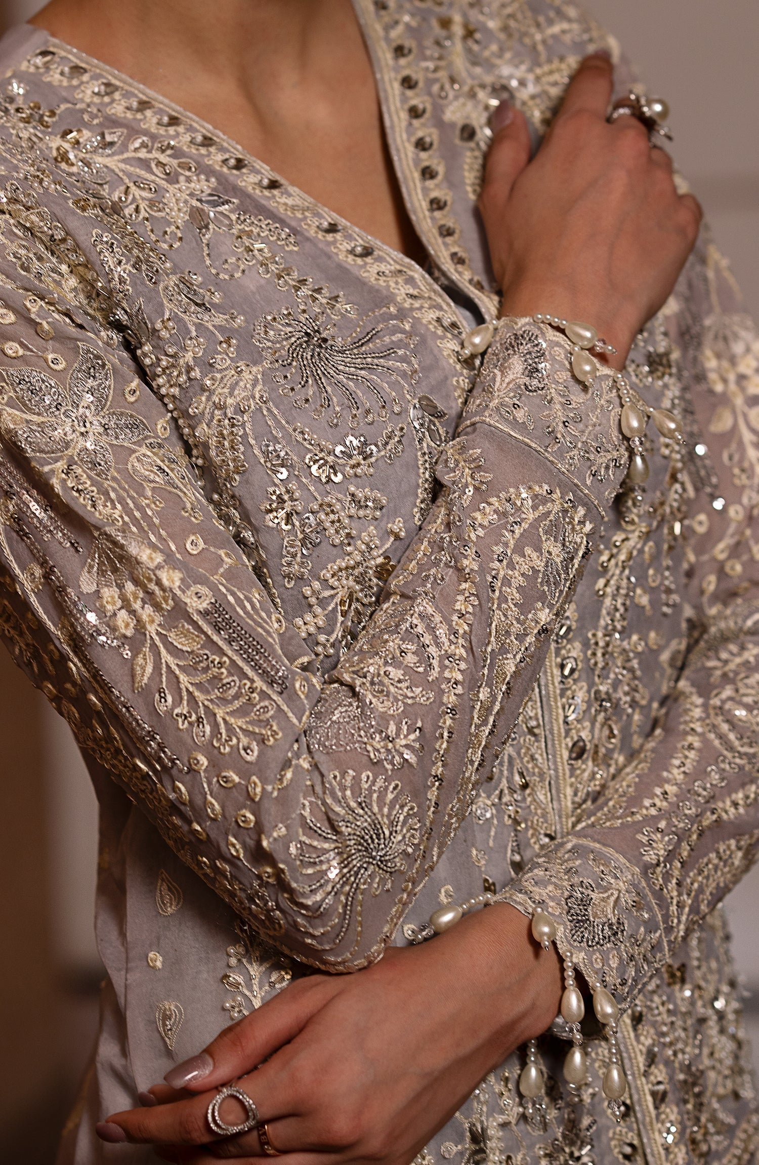 Emaan Adeel | Casabella Wedding Formals | MARINA - Pakistani Designer Dress - by Emaan Adeel | Type: Ladies Clothes - 100% Original at Saira Sultan