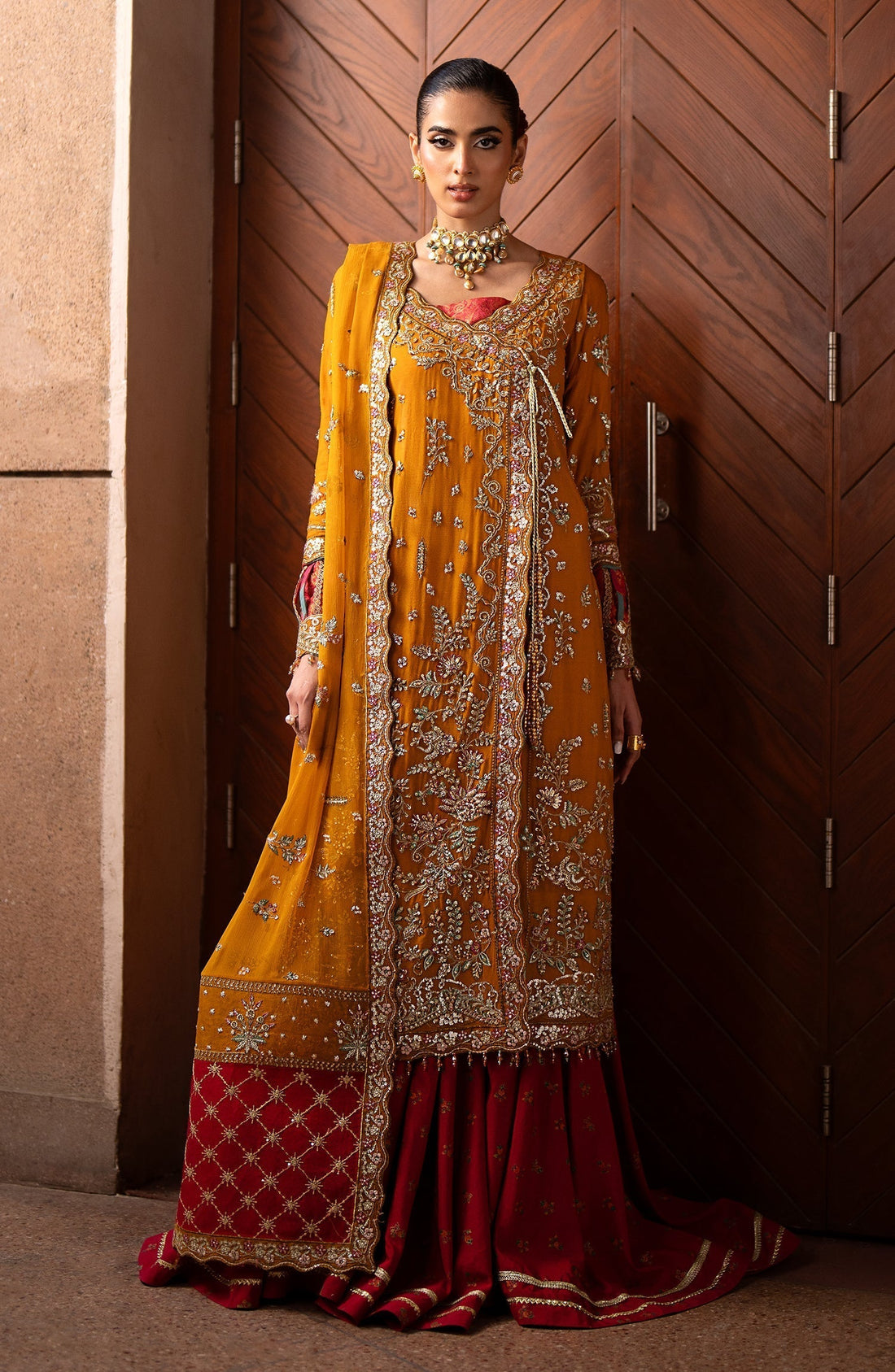 Emaan Adeel | Casabella Wedding Formals | SOLENE - Pakistani Designer Dress - by Emaan Adeel | Type: Ladies Clothes - 100% Original at Saira Sultan