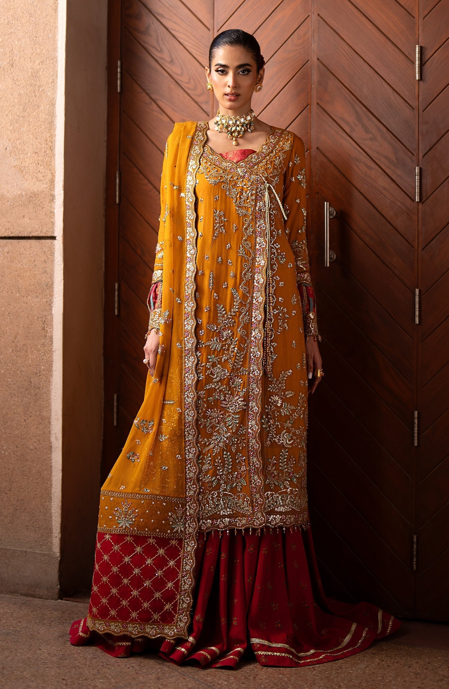 Emaan Adeel | Casabella Wedding Formals | SOLENE - Pakistani Designer Dress - by Emaan Adeel | Type: Ladies Clothes - 100% Original at Saira Sultan