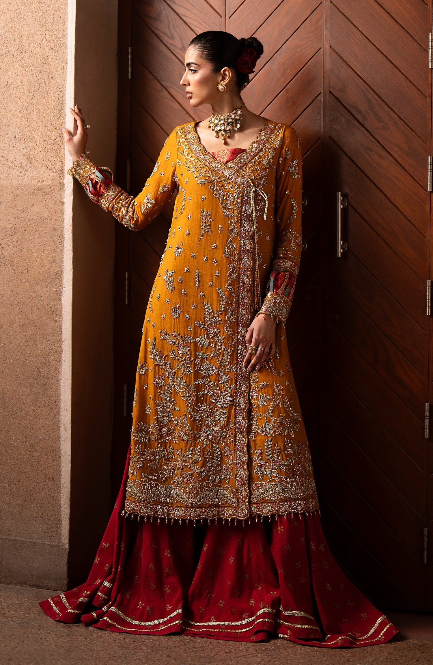 Emaan Adeel | Casabella Wedding Formals | SOLENE - Pakistani Designer Dress - by Emaan Adeel | Type: Ladies Clothes - 100% Original at Saira Sultan