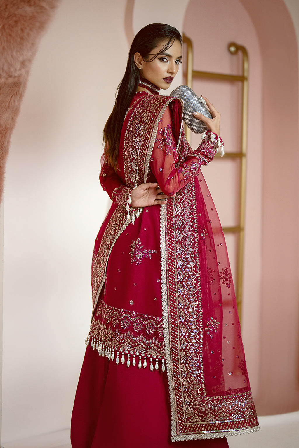 Ayzel | Luminara Wedding Formals | Ruby - Pakistani Designer Dress - by Ayzel | Type: Formal - 100% Original at Saira Sultan