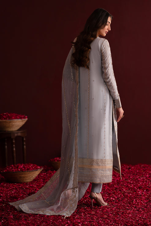 Emaan Adeel | Nooresha Formals 25 | Sahira XS Lilac Chiffon