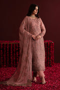 Emaan Adeel | Nooresha Formals 25 | Shaheena M Tea Pink Chiffon