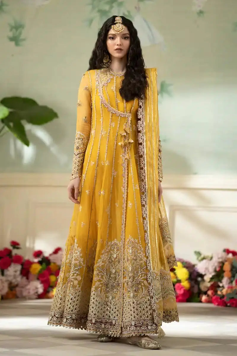 Qalamkar | Dilnaz Wedding Formals | DN-04 KANZA - Pakistani Designer Dress - by Qalamkar | Type: Bridal - 100% Original at Saira Sultan