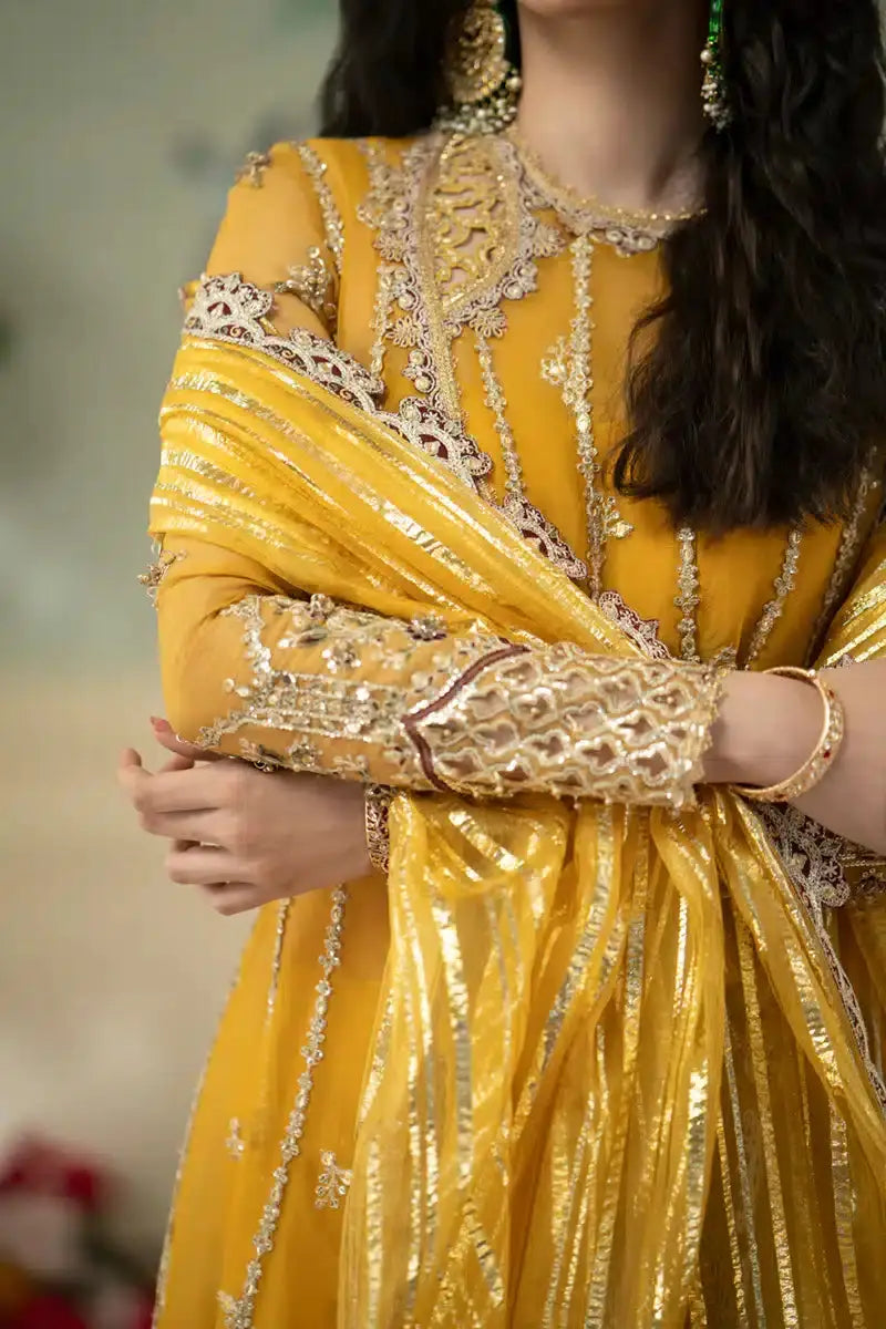 Qalamkar | Dilnaz Wedding Formals | DN-04 KANZA - Pakistani Designer Dress - by Qalamkar | Type: Bridal - 100% Original at Saira Sultan