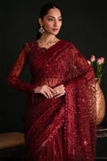 Emaan Adeel | Nooresha Formals 25 | Lalish M Red Net