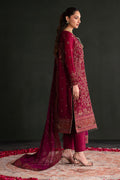 Emaan Adeel | Nooresha Formals 25 | Nishta Custom Size Red Chiffon