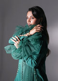 Mehak Yaqoob | Enchante The Luxe Edit | Jade XL Emerald Green Korean Silk