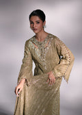 Mehak Yaqoob | Enchante The Luxe Edit | Peridot XL Olive Chiffon