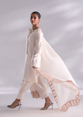 Mehak Yaqoob | Enchante The Luxe Edit | Opal XL Off White Pure Sheesha Silk