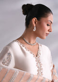 Mehak Yaqoob | Enchante The Luxe Edit | Opal M Off White Pure Sheesha Silk