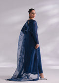 Mehak Yaqoob | Enchante The Luxe Edit | Sapphire S Royal Blue Silk