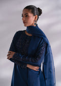 Mehak Yaqoob | Enchante The Luxe Edit | Sapphire L Royal Blue Silk