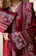 Emaan Adeel | Navaeh Luxury Pret | CERISE - Pakistani Designer Dress - by Emaan Adeel | Type: Luxury - 100% Original at Saira Sultan