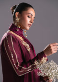Mehak Yaqoob | Enchante The Luxe Edit | Garnet XL Magenta Pure Sheesha Silk