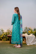 Aabyaan | Shezlin Chikankari Ramadan Edit 25 | ESLEM (AR-11) S Teal Lawn