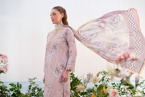 Aabyaan | Shezlin Chikankari Ramadan Edit 25 | SEHER (AR-15) L Pink Lawn