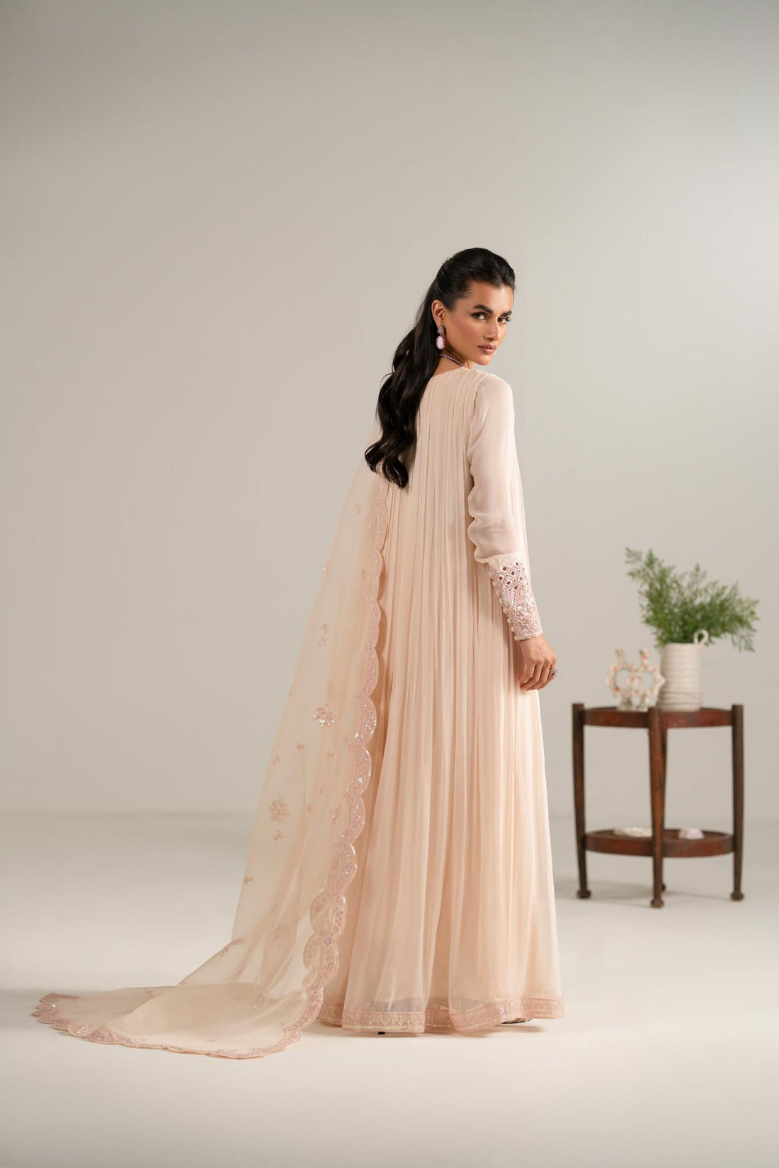 Akbar Aslam | Formal Pret | Nazneen XS Light Skin Chiffon