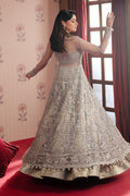 Zarposh | Maharani Wedding Collection | Shahana L Gray Net