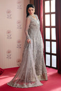 Zarposh | Maharani Wedding Collection | Shahana XL Gray Net