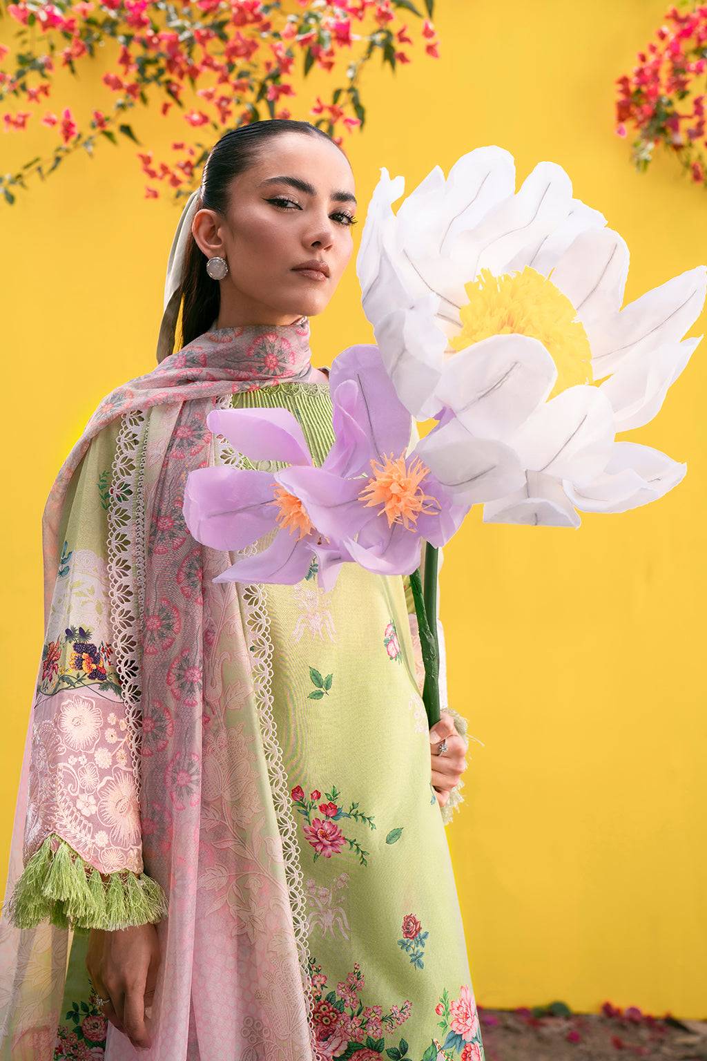 Sardinia | Cocktail Luxury Lawn | BASIL - Pakistani Designer Dress - by Sardinia | Type: Luxury - 100% Original at Saira Sultan