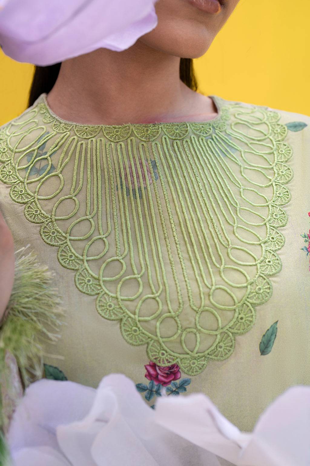Sardinia | Cocktail Luxury Lawn | BASIL - Pakistani Designer Dress - by Sardinia | Type: Luxury - 100% Original at Saira Sultan