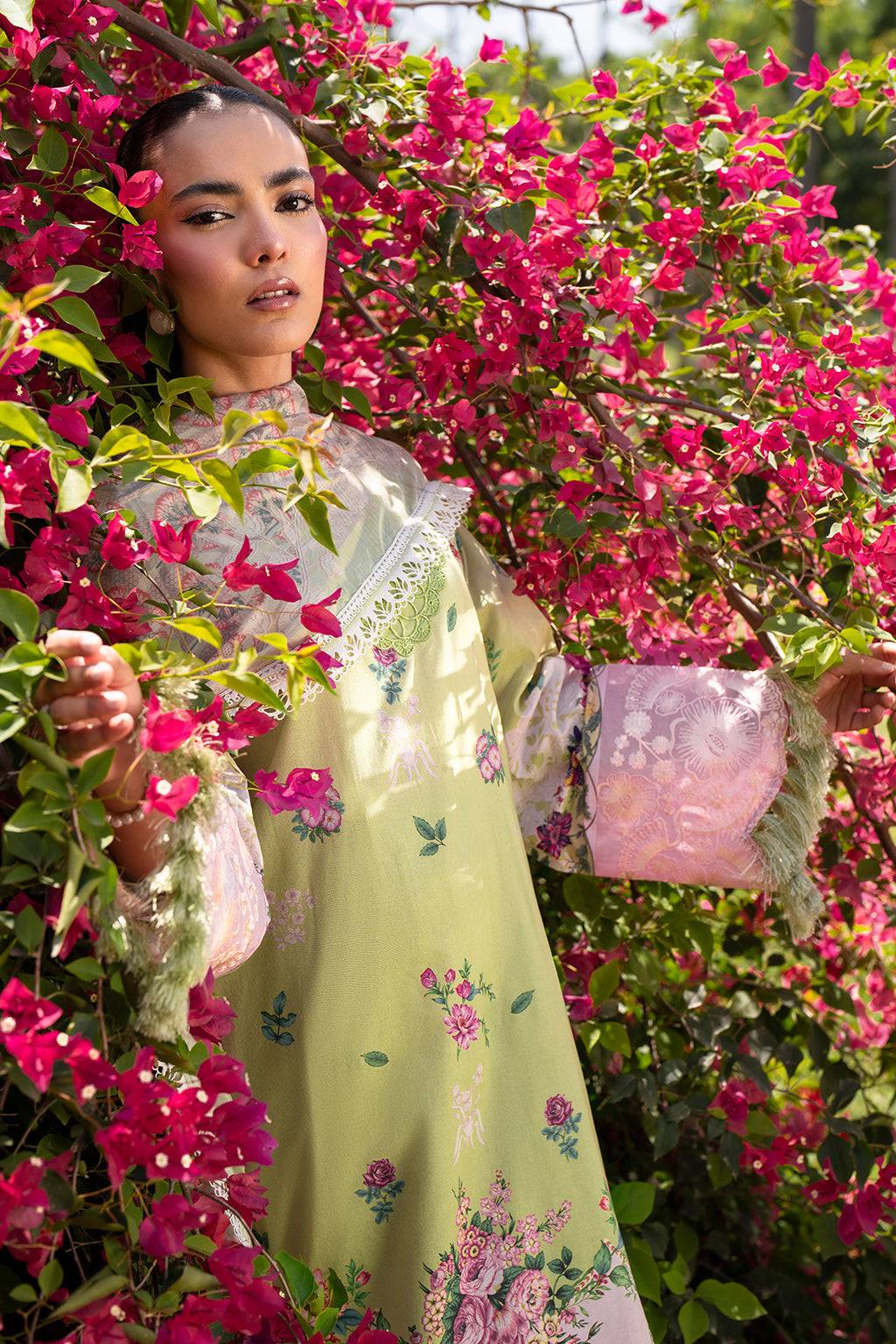 Sardinia | Cocktail Luxury Lawn | BASIL - Pakistani Designer Dress - by Sardinia | Type: Luxury - 100% Original at Saira Sultan