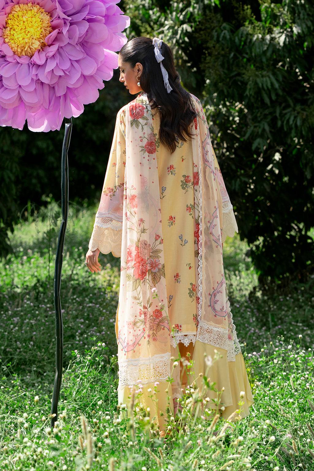 Sardinia | Cocktail Luxury Lawn | DAISY - Pakistani Designer Dress - by Sardinia | Type: Luxury - 100% Original at Saira Sultan