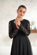 Akbar Aslam | Formal Pret | Islet M Black Chiffon