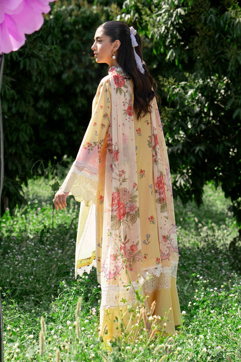 Sardinia | Cocktail Luxury Lawn | DAISY - Pakistani Designer Dress - by Sardinia | Type: Luxury - 100% Original at Saira Sultan