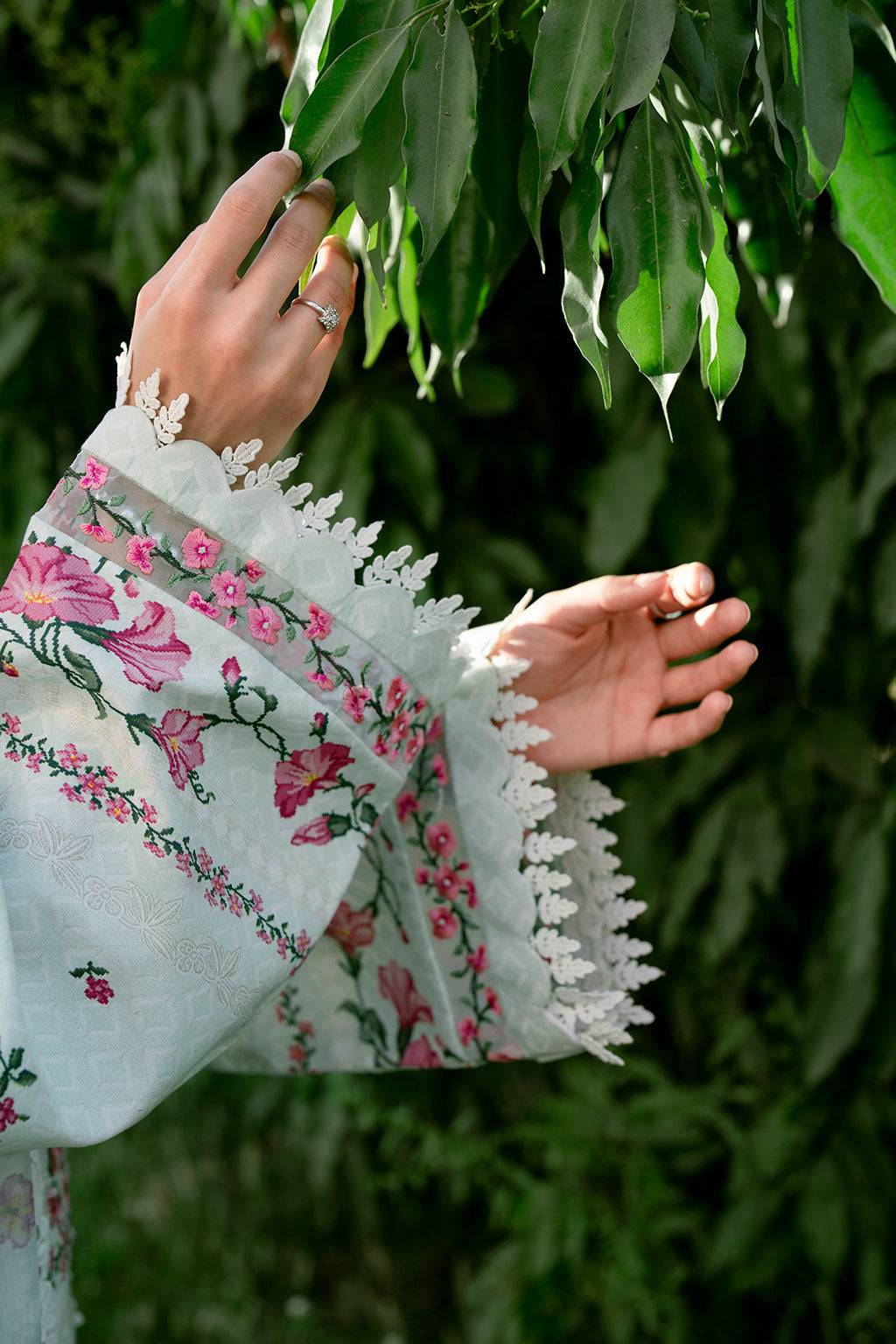 Sardinia | Cocktail Luxury Lawn | ROSA - Pakistani Designer Dress - by Sardinia | Type: Luxury - 100% Original at Saira Sultan