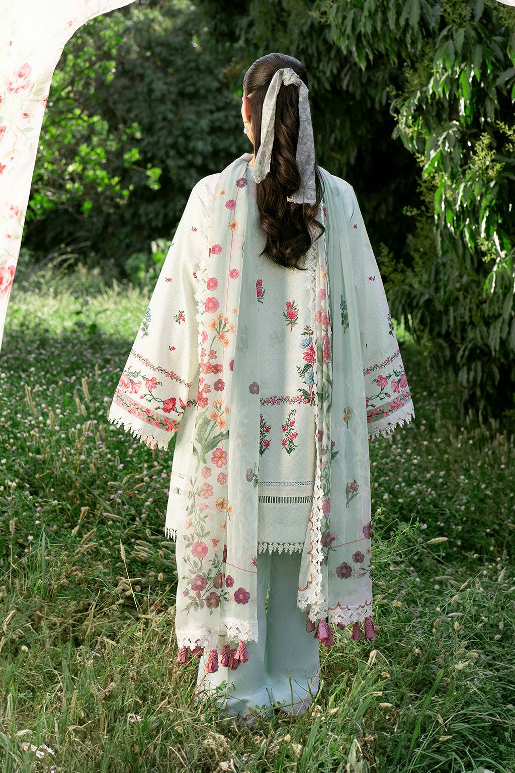 Sardinia | Cocktail Luxury Lawn | ROSA - Pakistani Designer Dress - by Sardinia | Type: Luxury - 100% Original at Saira Sultan