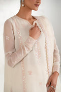 Akbar Aslam | Formal Pret | Mehr L Off White Chiffon