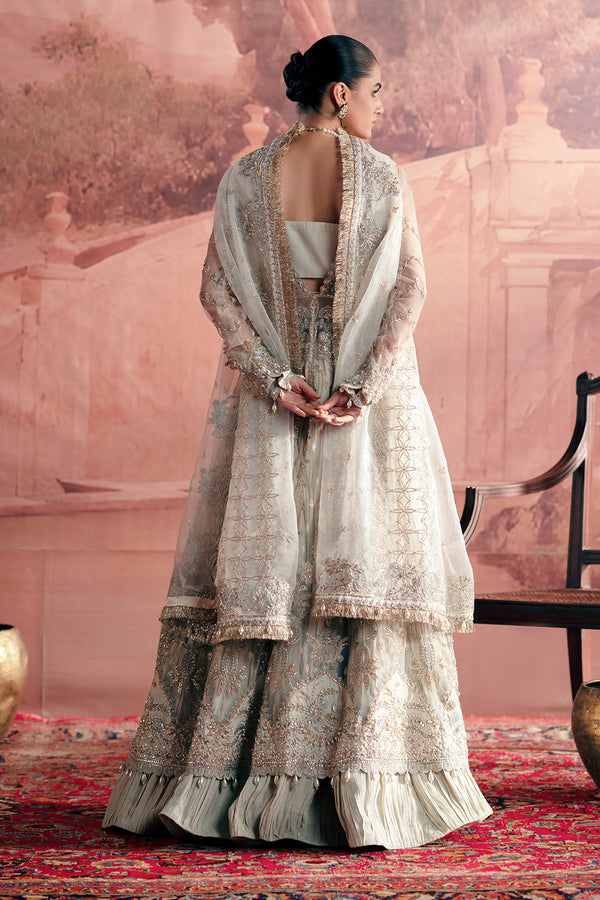 Zarposh | Maharani Wedding Collection | Chandni XS Off White Net