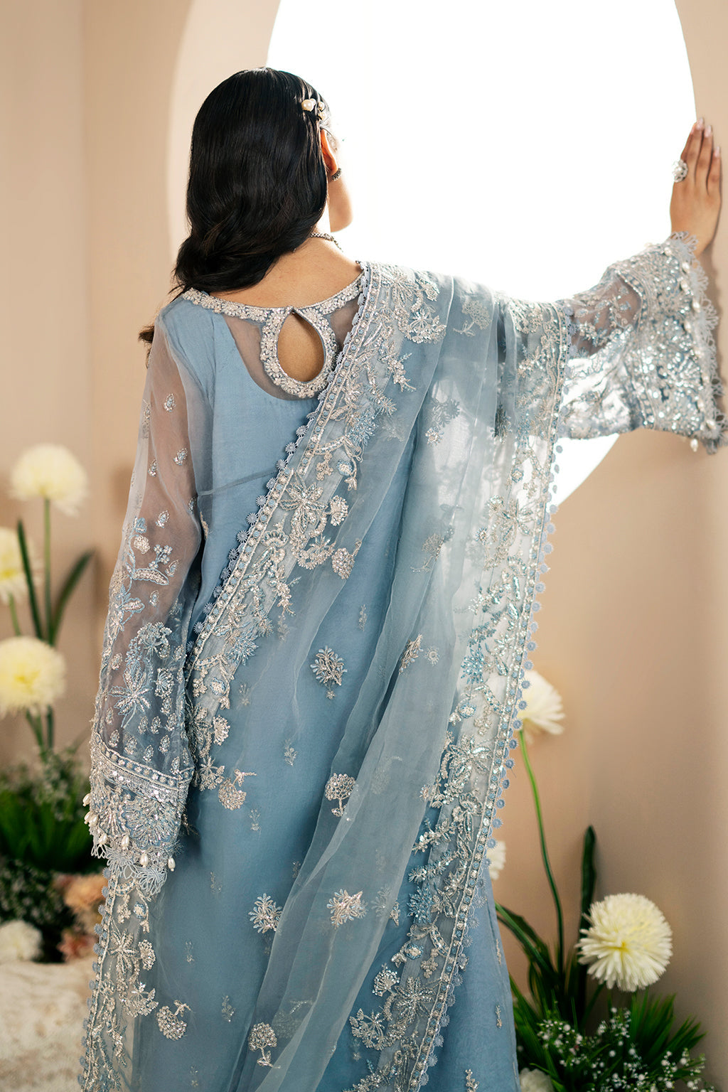 AJR Couture | Festive Formals 24 | Lotus - Pakistani Designer Dress - by AJR Couture | Type: Formal - 100% Original at Saira Sultan