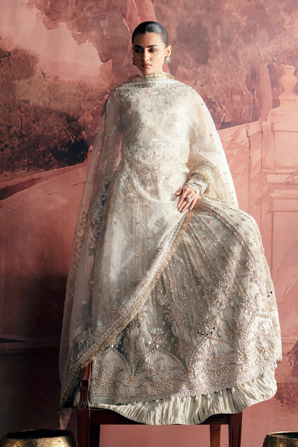 Zarposh | Maharani Wedding Collection | Chandni Custom Size Off White Net