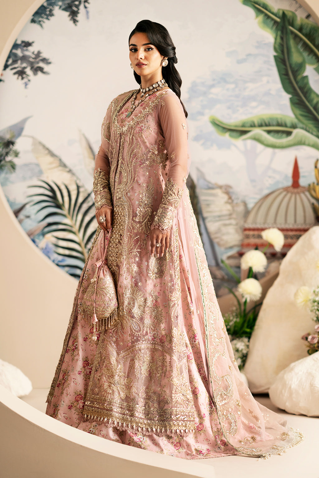 AJR Couture | Festive Formals 24 | Begonia - Pakistani Designer Dress - by AJR Couture | Type: Formal - 100% Original at Saira Sultan