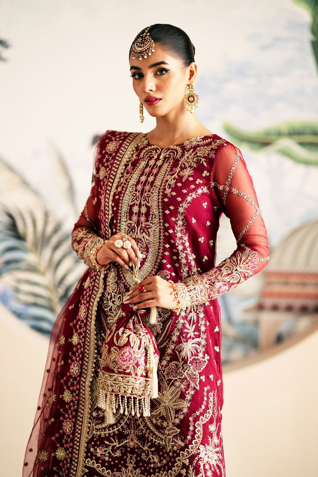 AJR Couture | Festive Formals 24 | Zinnia - Pakistani Designer Dress - by AJR Couture | Type: Formal - 100% Original at Saira Sultan