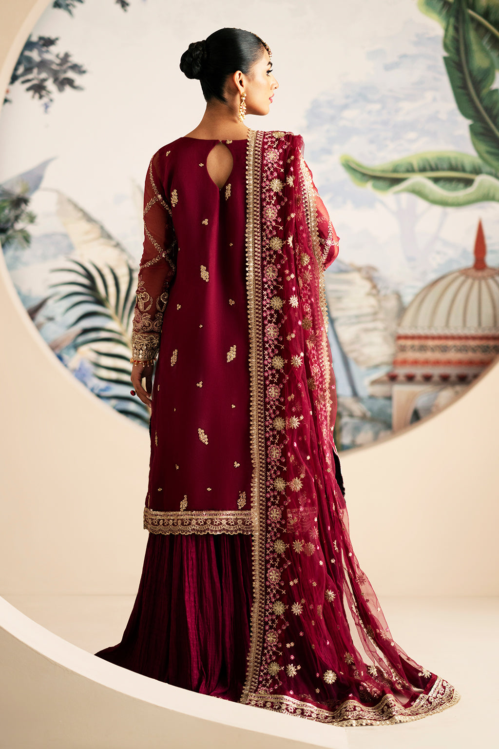 AJR Couture | Festive Formals 24 | Zinnia - Pakistani Designer Dress - by AJR Couture | Type: Formal - 100% Original at Saira Sultan