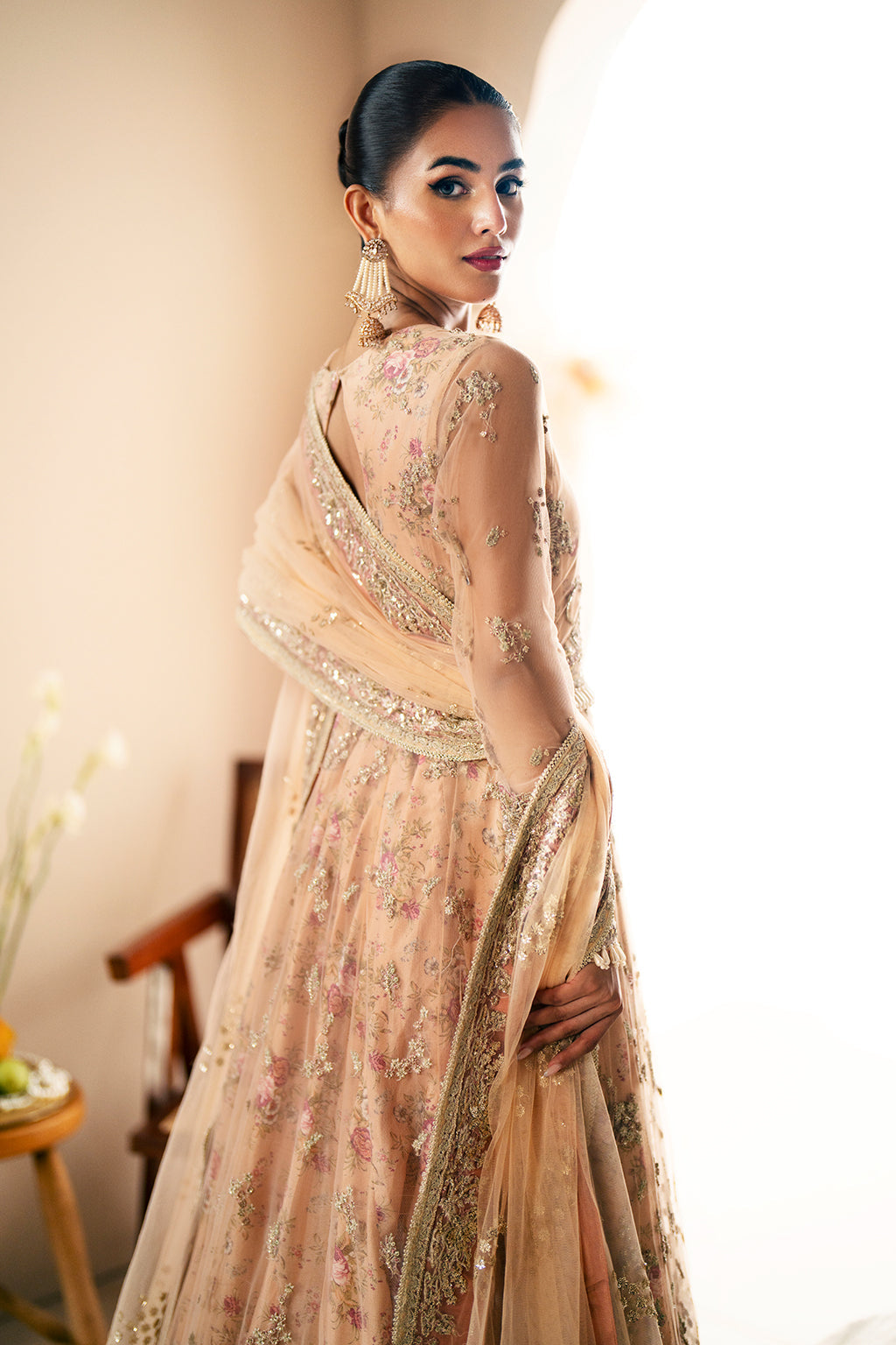 AJR Couture | Festive Formals 24 | Daffodil - Pakistani Designer Dress - by AJR Couture | Type: Formal - 100% Original at Saira Sultan