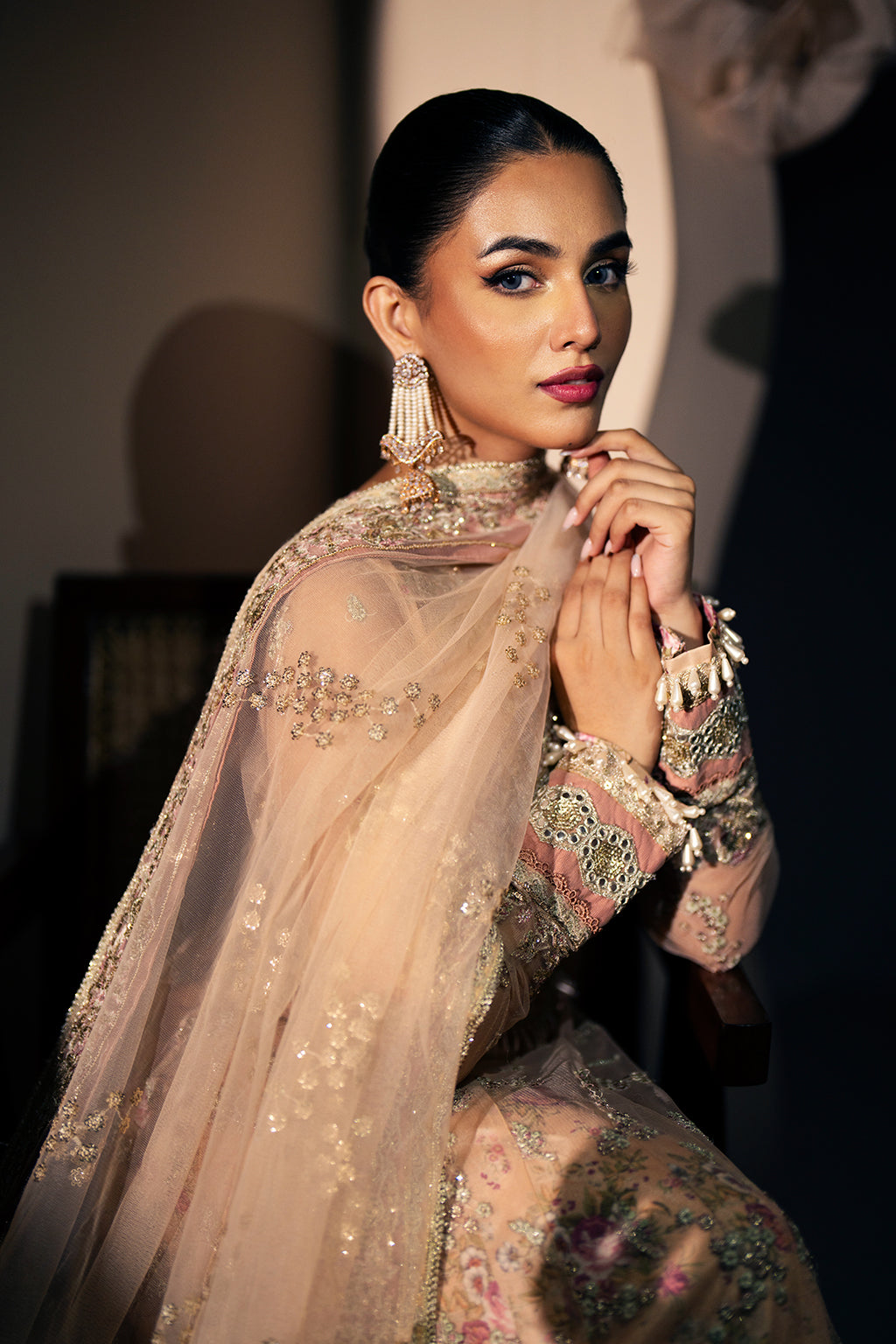 AJR Couture | Festive Formals 24 | Daffodil - Pakistani Designer Dress - by AJR Couture | Type: Formal - 100% Original at Saira Sultan