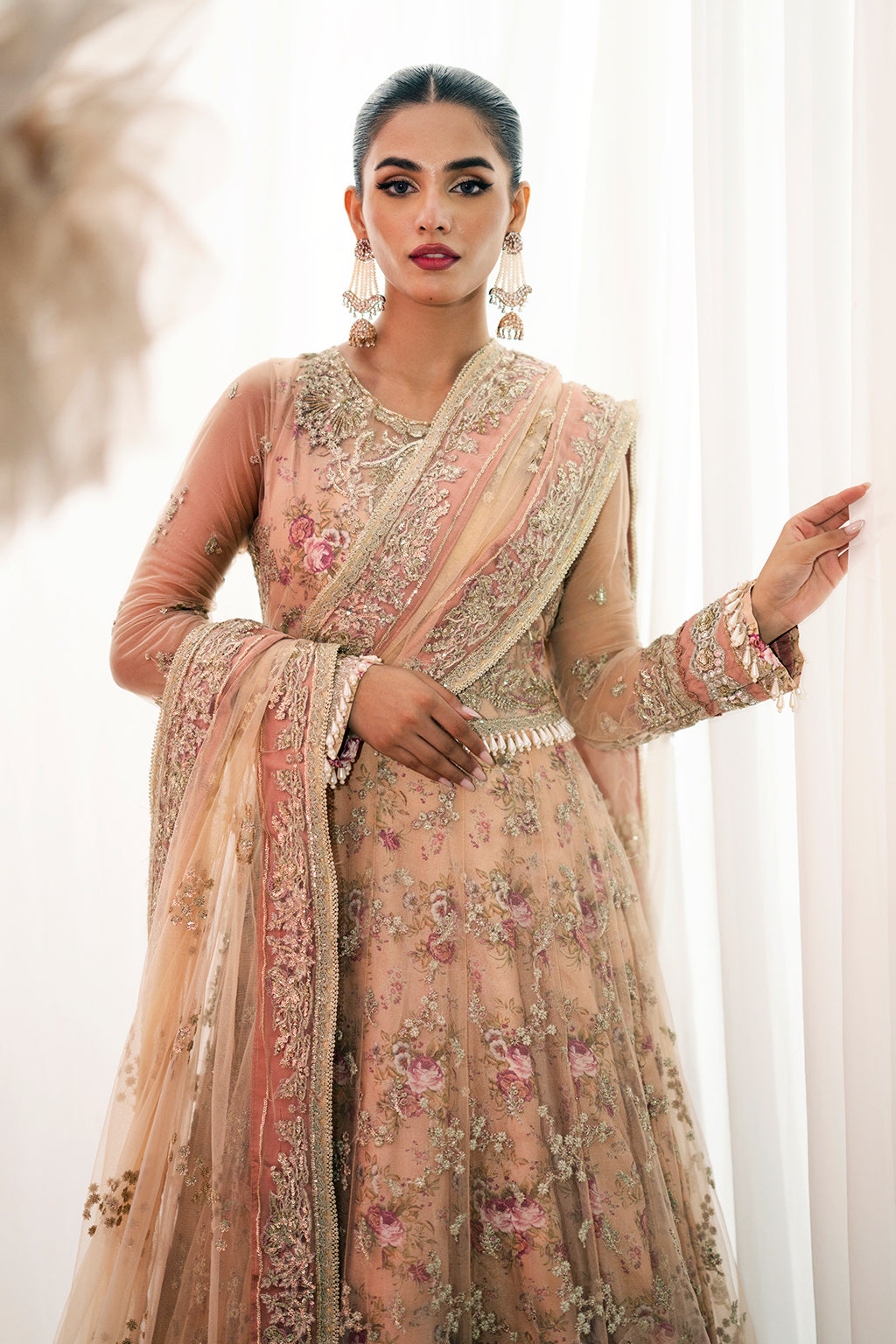 AJR Couture | Festive Formals 24 | Daffodil - Pakistani Designer Dress - by AJR Couture | Type: Formal - 100% Original at Saira Sultan