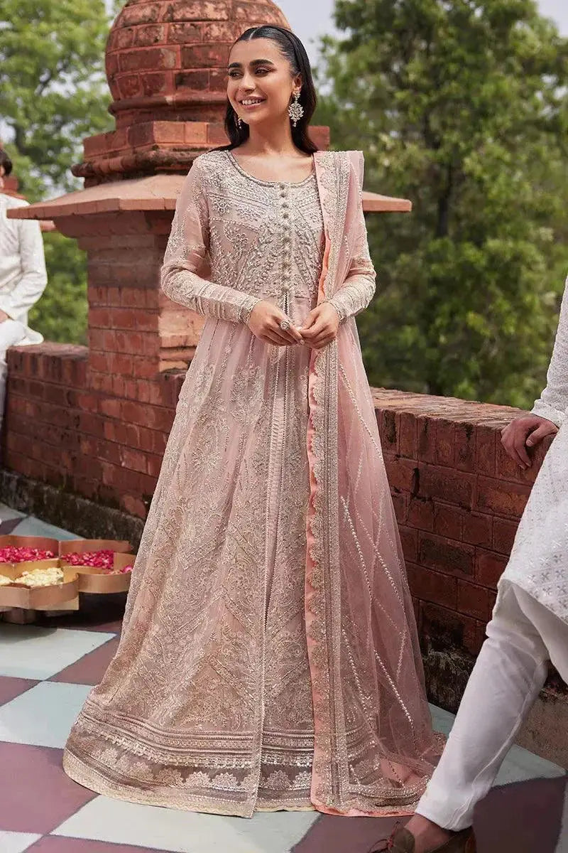 Mushq | Izhar Luxury Chiffon Collection 23 | Taneez - Pakistani Designer Dress - by Mushq | Type: Bridal - 100% Original at Saira Sultan