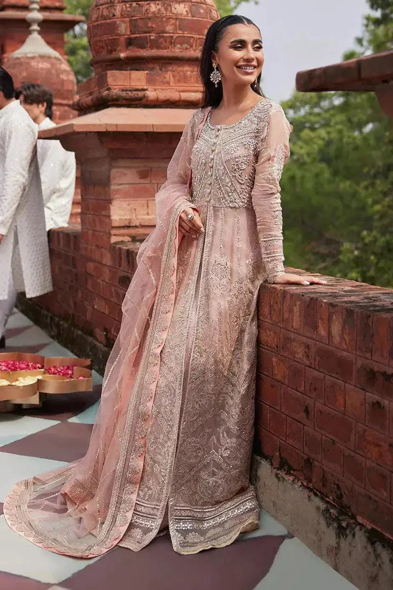 Mushq | Izhar Luxury Chiffon Collection 23 | Taneez - Pakistani Designer Dress - by Mushq | Type: Bridal - 100% Original at Saira Sultan