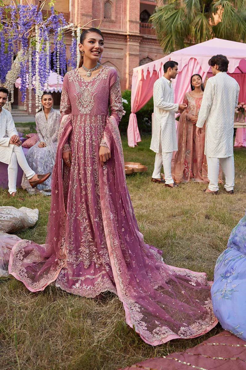 Mushq | Izhar Luxury Chiffon Collection 23 | Hania - Pakistani Designer Dress - by Mushq | Type: Bridal - 100% Original at Saira Sultan