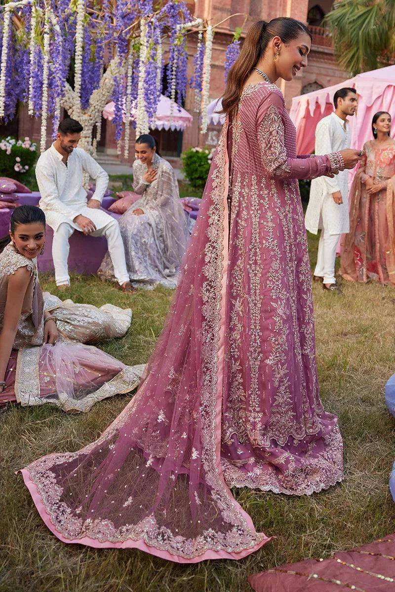 Mushq | Izhar Luxury Chiffon Collection 23 | Hania - Pakistani Designer Dress - by Mushq | Type: Bridal - 100% Original at Saira Sultan