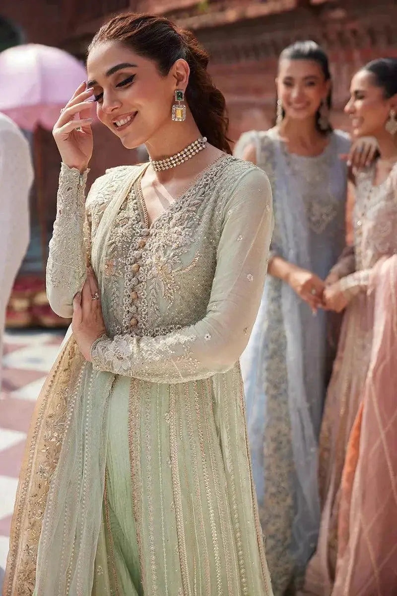 Mushq | Izhar Luxury Chiffon Collection 23 | Shahana - Pakistani Designer Dress - by Mushq | Type: Bridal - 100% Original at Saira Sultan