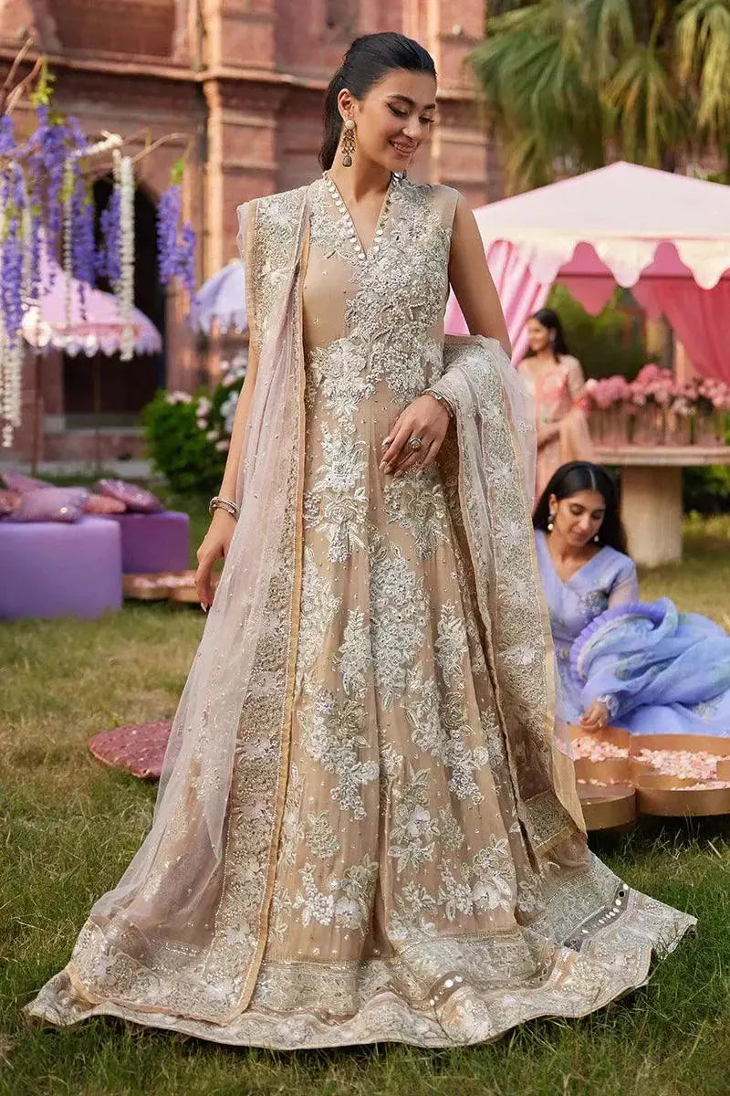 Mushq | Izhar Luxury Chiffon Collection 23 | Meherbano - Pakistani Designer Dress - by Mushq | Type: Bridal - 100% Original at Saira Sultan