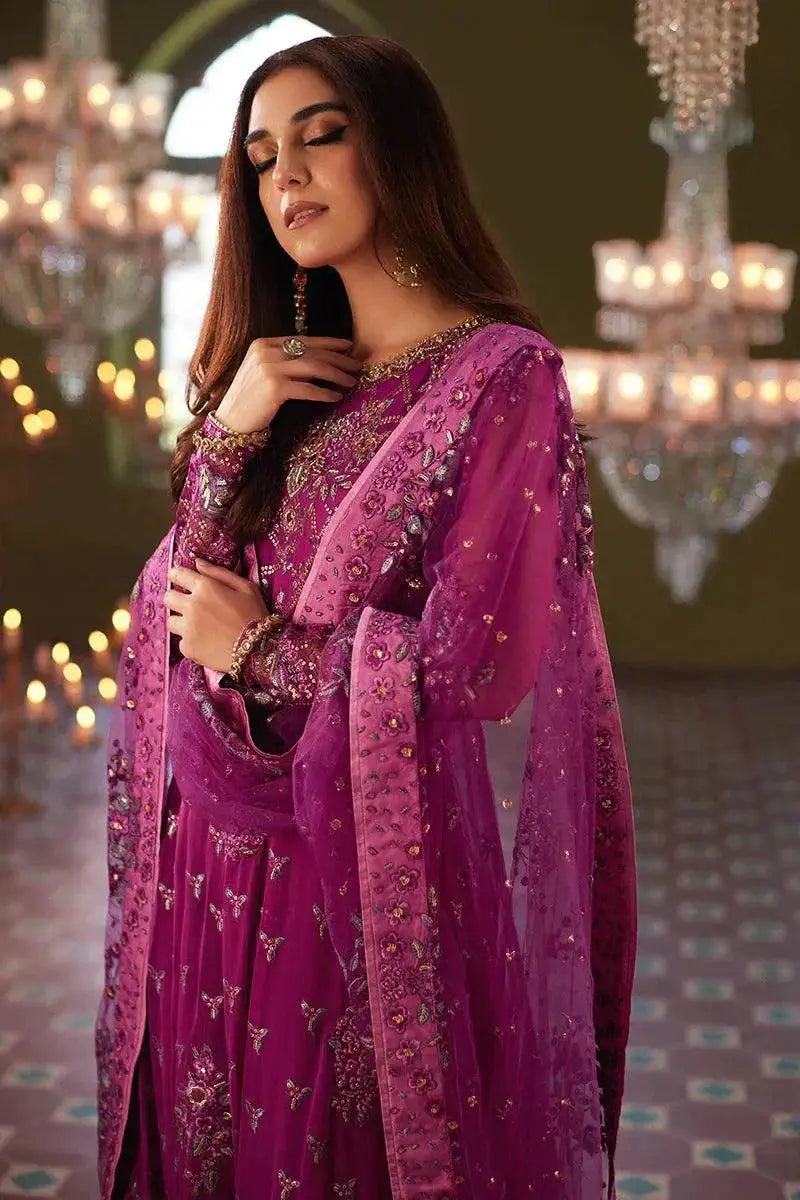 Mushq | Izhar Luxury Chiffon Collection 23 | Shehrzad - Pakistani Designer Dress - by Mushq | Type: Bridal - 100% Original at Saira Sultan