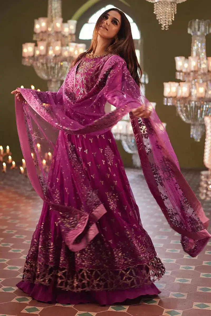 Mushq | Izhar Luxury Chiffon Collection 23 | Shehrzad - Pakistani Designer Dress - by Mushq | Type: Bridal - 100% Original at Saira Sultan